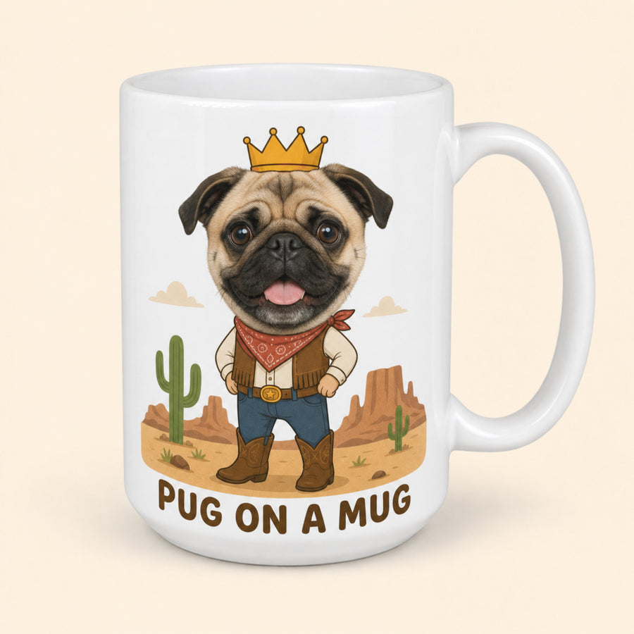 Pug on a Mug